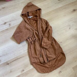 HYFVE Tan Utility Jacket with Hood